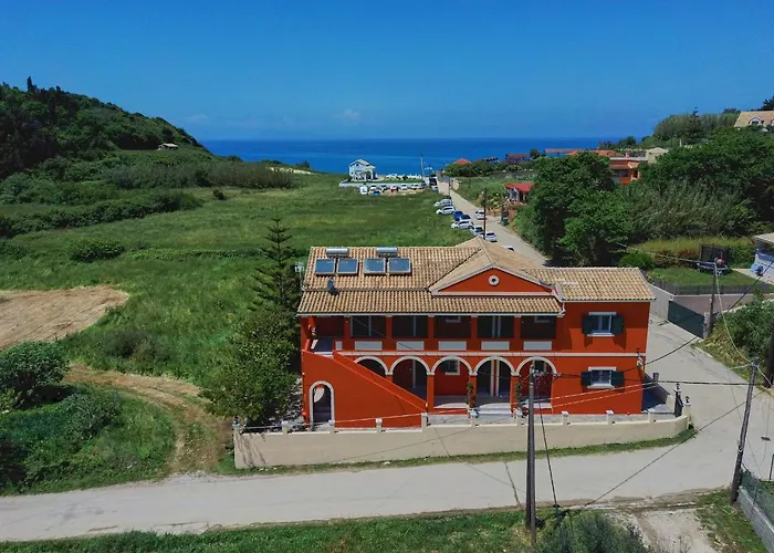 Logas Beach Studios Peroulades Corfu